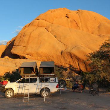Namibië rondreis Spitzkoppe