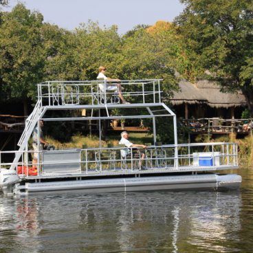 Kwando river cruise