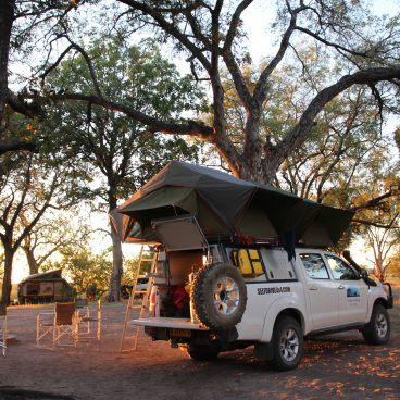 Xakanaxa campsite Moremi Game Reserve