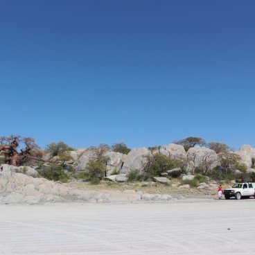 Kubu Island Makgadikgadi Pans